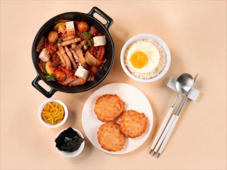 1인분 짜글이 + 사이드