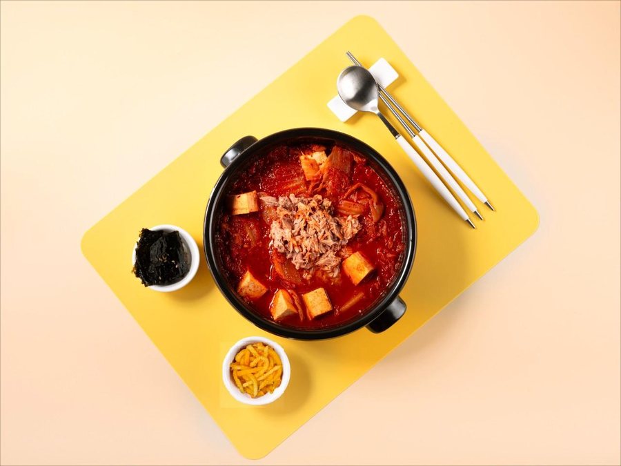 2인분 같은 1.5인분 김치찌개